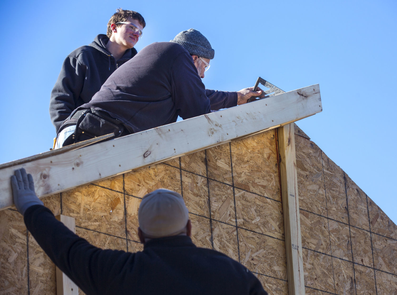 GTCC students help build tiny houses in High Point